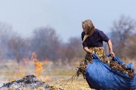 Волиняни, які спалюватимуть сухе листя, платитимуть шалені штрафи (відео)