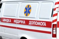 У Луцьку на пішохідному переході зіткнулися Lanos та автомобіль швидкої