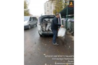 Жителі сіл підкидають будівельне сміття у контейнери лучан
