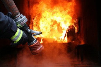 У селі під Луцьком горів житловий будинок