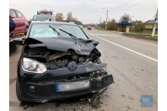 На Волині Volkswagen наздогнав ВАЗ (фото)