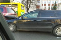 У Луцьку на проспекті зіткнулись два автомобілі (фото)