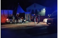 Розтрощена автівка та декілька екіпажів поліції: на Волині пізно ввечері сталась аварія (фото, відео)