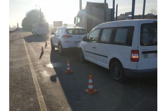 На трасі Луцьк-Рівне сталася аварія (фото)