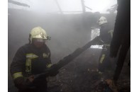 У селах на Волині горіли магазин, дерев’яний будинок та баня (фото/відео)