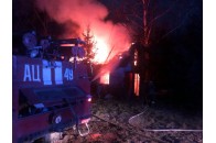У селі на Волині горіло приміщення бані (фото/відео)