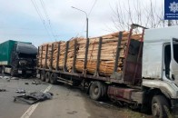 Повідомили деталі аварії під Луцьком за участі вантажівок