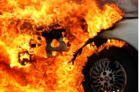 На Волині горіло два автомобіля