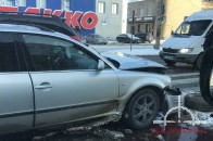 У Луцьку зіткнулися два легковики, рух дорогою ускладнено (фото)