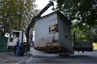 У Луцьку демонтують низку тимчасових споруд та металевих конструкцій