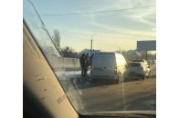 У Луцьку – ДТП: зіткнулися два автомобілі