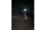 У місті на Волині збили електроопору (фото)