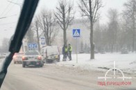 У Луцьку автомобіль поліції 
