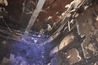 У волинському місті горів будинок