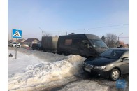 На Волині бус в'їхав в легковика (фото)