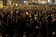 Мітинг на підтримку Стерненка: у Києві відбулися жорстокі сутички між протестувальниками та правоохоронцями