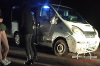 На Волині п'яний молодик автівкою на смерть збив дику свиню (фото 18+)