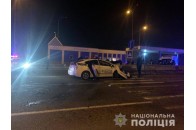 У Мережі з'явилось відео смертельної ДТП з патрульним авто на трасі