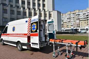 На Волині тестуватимуть новий автомобіль швидкої медичної допомоги (фото)