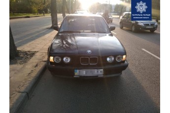 «Підрізав» авто: у Луцьку затримами п'яного водія BMW