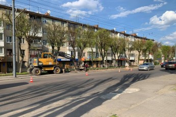 У Луцьку розпочали роботи з реконструкції проспекту Волі: як обмежуватимуть рух