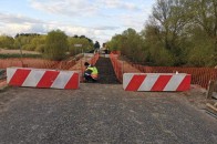 На місці обвалу мосту на трасі «Луцьк-Львів» облаштували пішохідний перехід (фото)