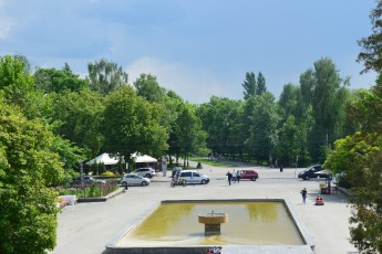 На вході до Центрального парку у Луцьку хочуть встановити світлофор