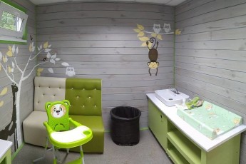 У вбиральні луцького парку буде кімната матері і дитини