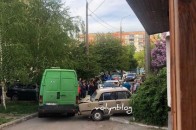 У Луцьку п'яний водій протаранив три автомобілі, – соцмережі (відео)