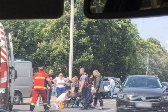 У місті на Волині на переході під колеса авто потрапила дитина (фото)