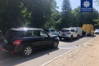 Зіткнулися чотири авто: у Луцьку п'яний водій скоїв аварію