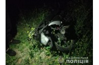 На Волині мотоцикліст на швидкості злетів у кювет