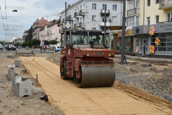 Як у Луцьку триває ремонт проспекту Волі (фото)