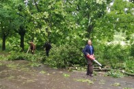 Після негоди на Волині кілька населених пунктів досі знеструмлені