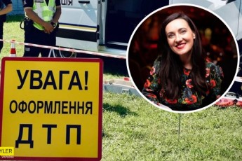 Авто влетіло під самоскид: Соломія Вітвіцька потрапила в аварію (фото, відео)