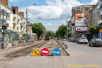 Головні новини Волині 16 липня: коли завершать ремонт частини проспекту Волі; чоловік порізав двох товаришів по чарці і підпалив себе