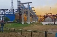 Велика жовта хмара в небі: на заводі «РівнеАзот» за 60 км від Луцька – НС
