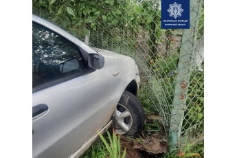 У Ковелі п'яний водій врізався у паркан