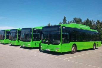 Чотири нові великі автобуси виїдуть на луцькі дороги