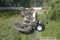 На Волині вантажівка збила мотоцикліста, він – у лікарні